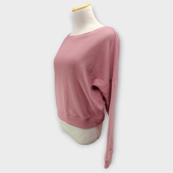 Womens AERO Mauve Pullover Open Back Sweater Size XS - Picture 2 of 6